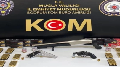 Muğla'da silah kaçakçılığı operasyonu gerçekleştirildi