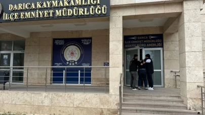 Polisi tehdit eden zanlı, Kocaeli'de gözaltına alındı