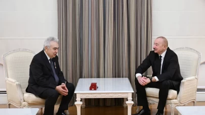 Aliyev'den IEA Başkanı Birol'a "Dostluk Nişanı"