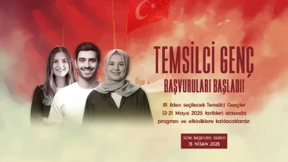 19 Mayıs için 2025 yılı 'Temsilci Genç' başvuruları başladı