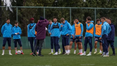 Trabzonspor, Göztepe maçı hazırlıklarına başladı