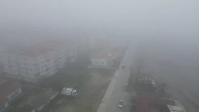 Kastamonu'da sis etkili oldu