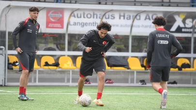 17 Yaş Altı Milli Takımı, İsviçre'deki ilk antrenmanını gerçekleştirdi