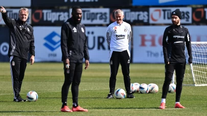 Beşiktaş, Gaziantep FK maçı hazırlıklarını sürdürüyor