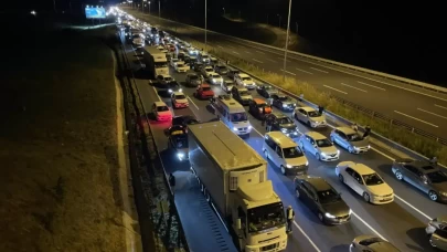 TEM ve Kuzey Marmara Otoyolu'nda ağır vasıtalara geçiş yasağı