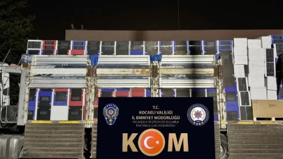 TEM'de durdurulan TIR'da 8 milyon boş makaron ele geçirildi