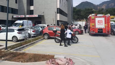 Marmaris Devlet Hastanesi’ndeki yangının sebebi belli oldu