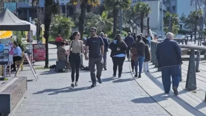 32 derece ile Türkiye'nin en sıcak yeri oldu