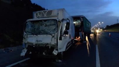 Kuzey Marmara Otoyolu'ndaki zincirleme kaza