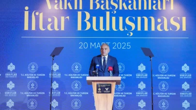 Mehmet Nuri Ersoy: Vakıflar medeniyetimizin köklü mirasını yaşatıyor