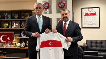 RTÜK Başkanı Şahin’den TFF Başkanı Hacıosmanoğlu’na ziyaret