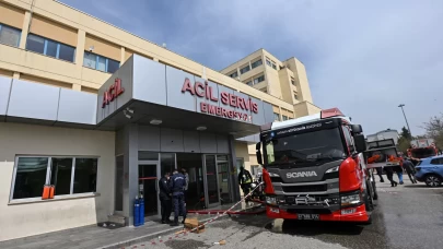 Akdeniz Üniversitesi Hastanesi Acil Servisi yangın nedeniyle tahliye edildi