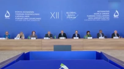 Azerbaycan’da düzenlenen 12. Küresel Bakü Forumu başladı