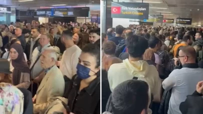 Sabiha Gökçen Havalimanı’nda ‘Polnet’ kuyruğu
