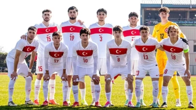 U19 Milli Futbol Takımı, İngiltere'yle berabere kaldı