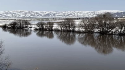 İklim değişikliği etkisi: Kura Nehri'nde buzlar tamamen çözüldü