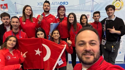 Genç atıcılardan 3 altın, 2 gümüş!