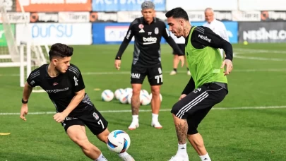 Beşiktaş, derbi hazırlıklarını sürdürdü