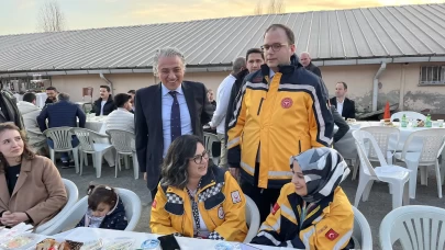 İstanbul İl Sağlık Müdürlüğü’nce 112 Acil Sağlık çalışanlarıyla iftar programı