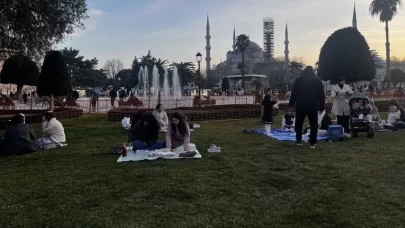 Sultanahmet'te ilk iftar heyecanı