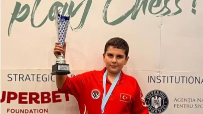 Milli satranççı Ali Poyraz Uzdemir, Sırbistan'da bronz madalya kazandı