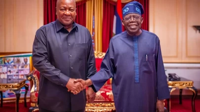 Nijerya Devlet Başkanı Tinubu, Gana Cumhurbaşkanı Mahama ile görüştü