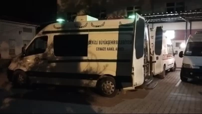 Denizli'de evlat dehşeti! Oğlu tarafından katledilen baba defnedildi