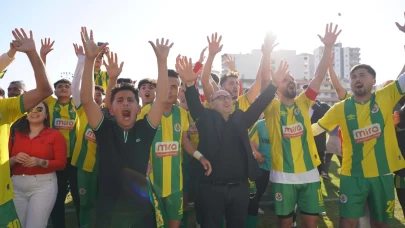Derbileri aratmayacak karşılaşmada şampiyon Erdemli Belediyespor