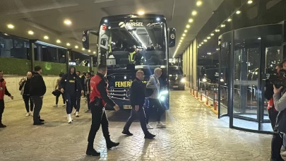 Fenerbahçe kafilesi Gaziantep’e ulaştı