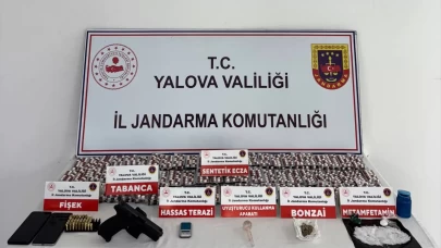 Yalova'da uyuşturucu operasyonu: 5 zanlıdan 1'i tutuklandı
