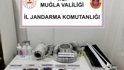 Bodrum'da jandarmadan uyuşturucu operasyonu! Bir gözaltı!