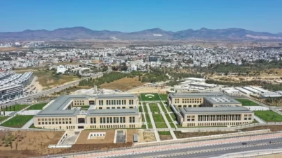 KKTC Cumhurbaşkanlığı Yerleşkesi açılış için gün sayıyor