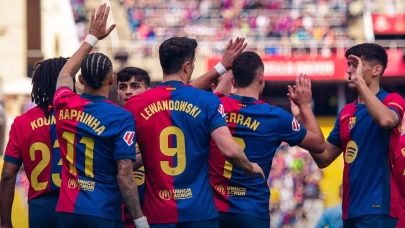 7 gollü maçta kazanan Barcelona