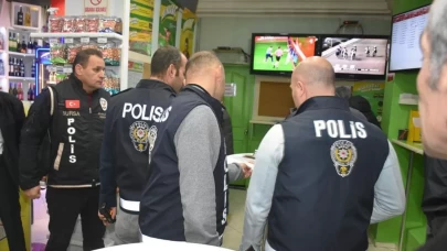 Hatay'da yasa dışı bahis operasyon