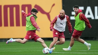 Lider Galatasaray, Samsunspor maçına hazırlanıyor