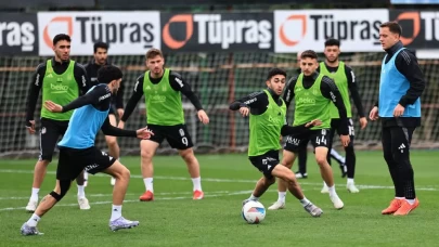 Beşiktaş, Göztepe maçının hazırlıklarını sürdürdü