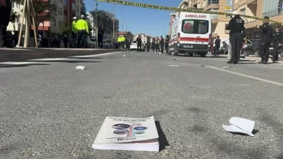 Konya'da, 17 yaşındaki sürücü ortaokul öğrencisine çarptı! Küçük çocuk hayatını kaybetti