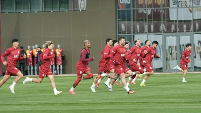 Galatasaray, Samsunspor maçı hazırlıklarını sürdürdü