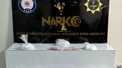Van'da 3 kilo 294 gram sentetik uyuşturucu ele geçirildi