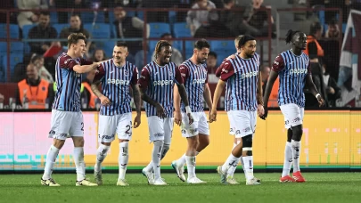 Trabzonspor, Türkiye Kupası'nda yarı finalde!