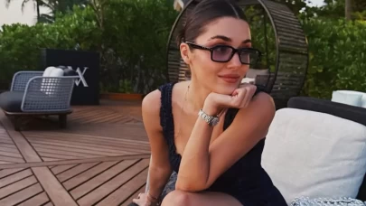 Hande Erçel ve Hakan Sabancı Maldivler tatilinde