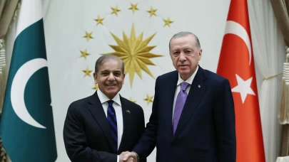 Cumhurbaşkanı Erdoğan, Pakistan Başbakanı Şerif'i kabul etti