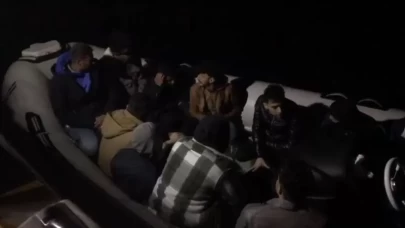 Bodrum açıklarında 23 düzensiz göçmen yakalandı