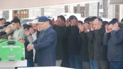 Market yangınında hayatını kaybeden 5 yaşındaki çocuğa acı veda