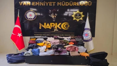 Van'da 32 kilo sentetik uyuşturucu ele geçirildi! 2 gözaltı