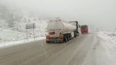 Antalya’ya nisan ayında kar süprizi