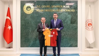 Murat Kurum, Galatasaray Başkanı Özbek'i ağırladı