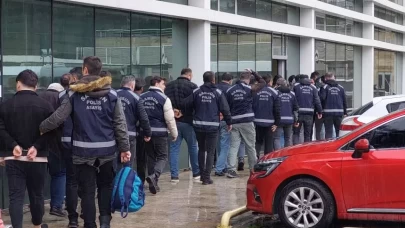 Samsun merkezli 'change' araç operasyonunda 9 kişi tutuklandı