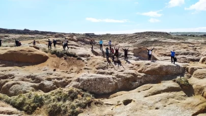 Dünyadaki Mars'ta doğa yürüyüşü