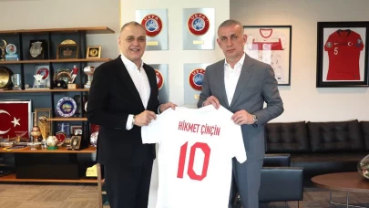 Hatayspor Başkanı Hikmet Çinçin'den TFF'ye ziyaret